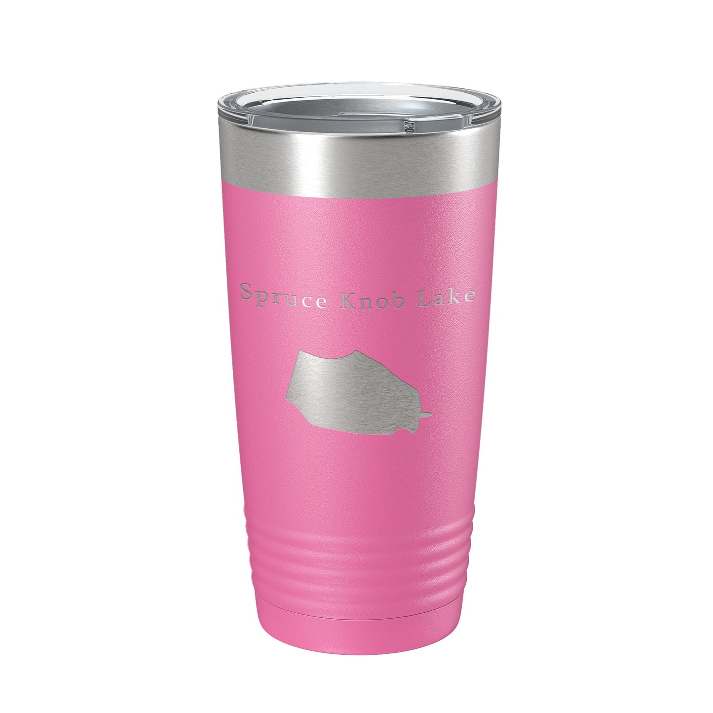 Spruce Knob Lake Map Tumbler Travel Mug Insulated Laser Engraved Coffee Cup West Virginia 20 oz-11