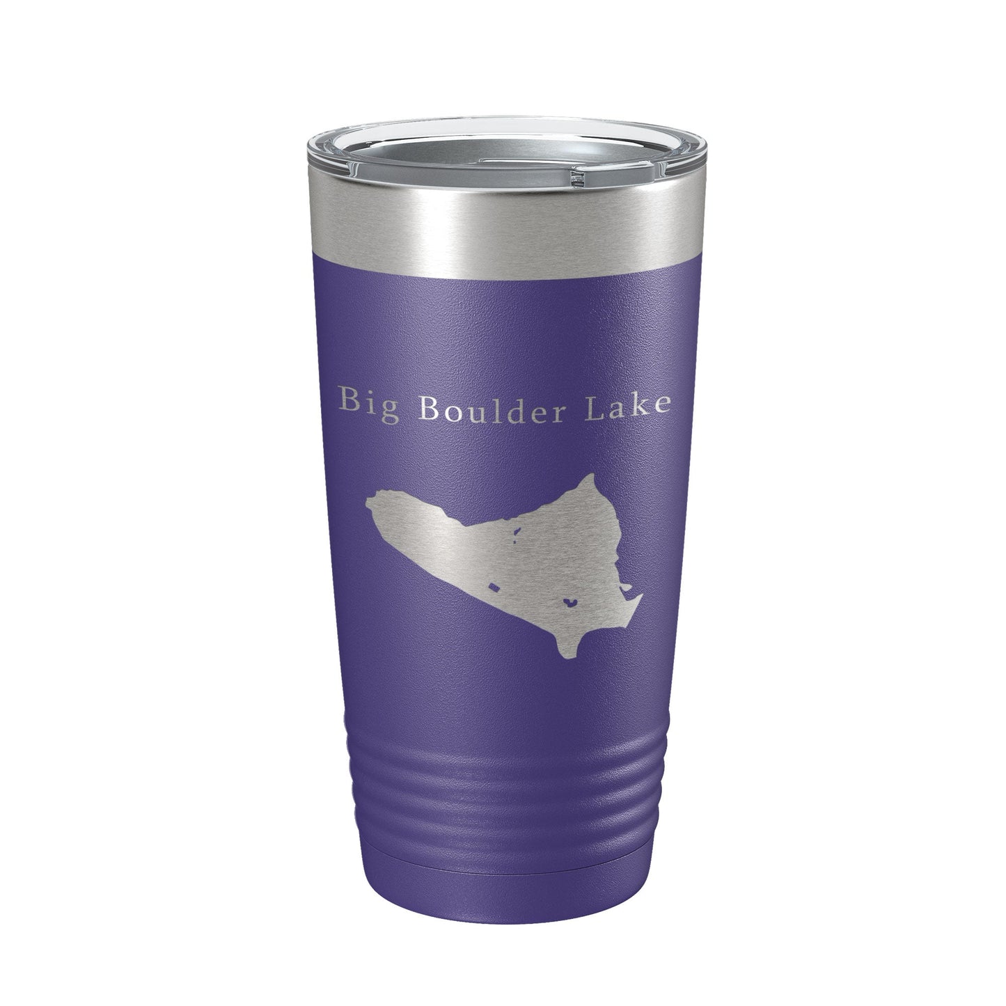 Big Boulder Lake Map Tumbler Travel Mug Insulated Laser Engraved Coffee Cup Pennsylvania 20 oz-15