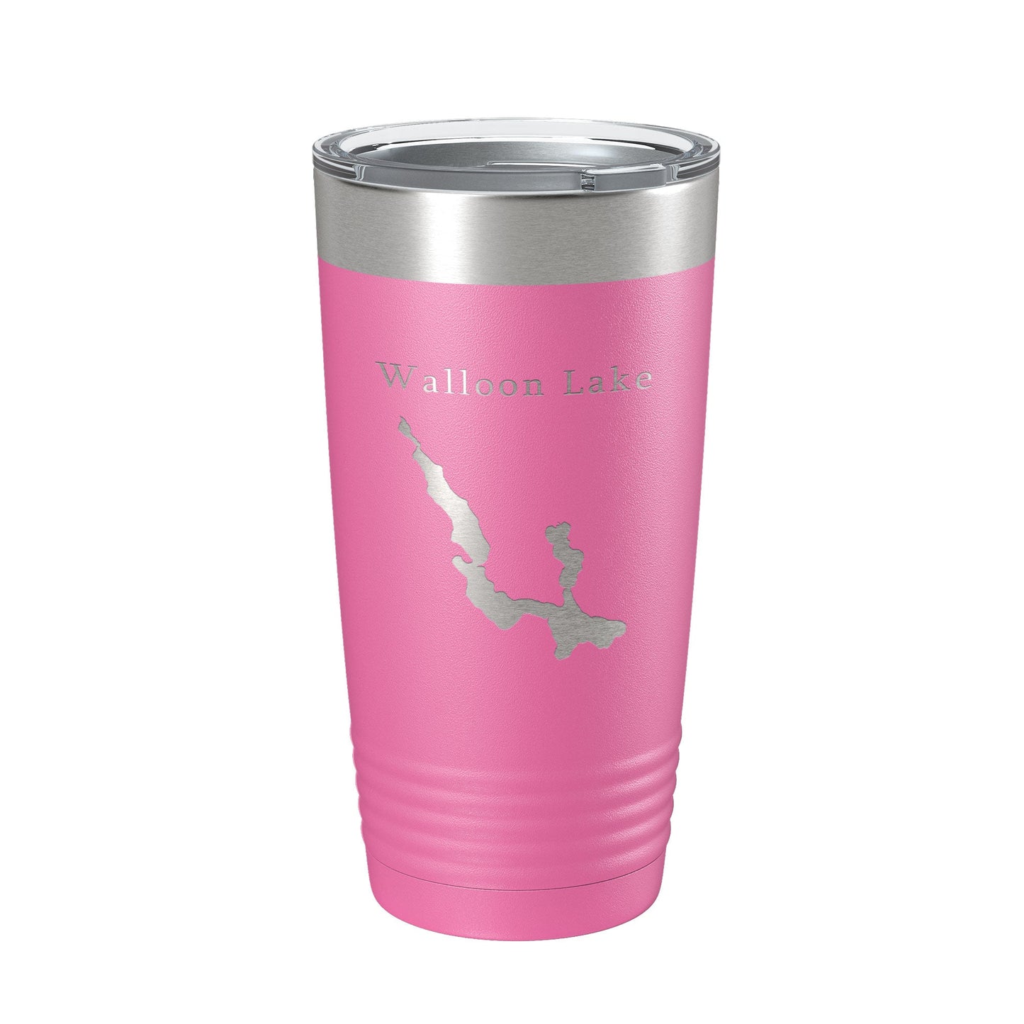 Walloon Lake Map Tumbler Travel Mug Insulated Laser Engraved Coffee Cup Michigan 20 oz-11
