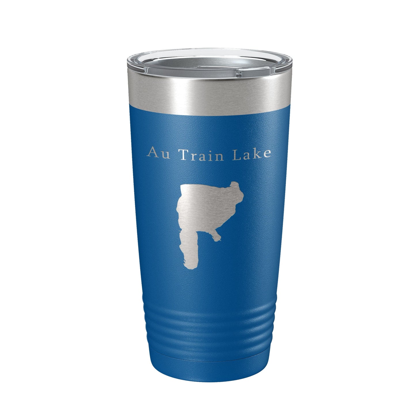 Au Train Lake Map Tumbler Travel Mug Insulated Laser Engraved Coffee Cup Michigan 20 oz-6