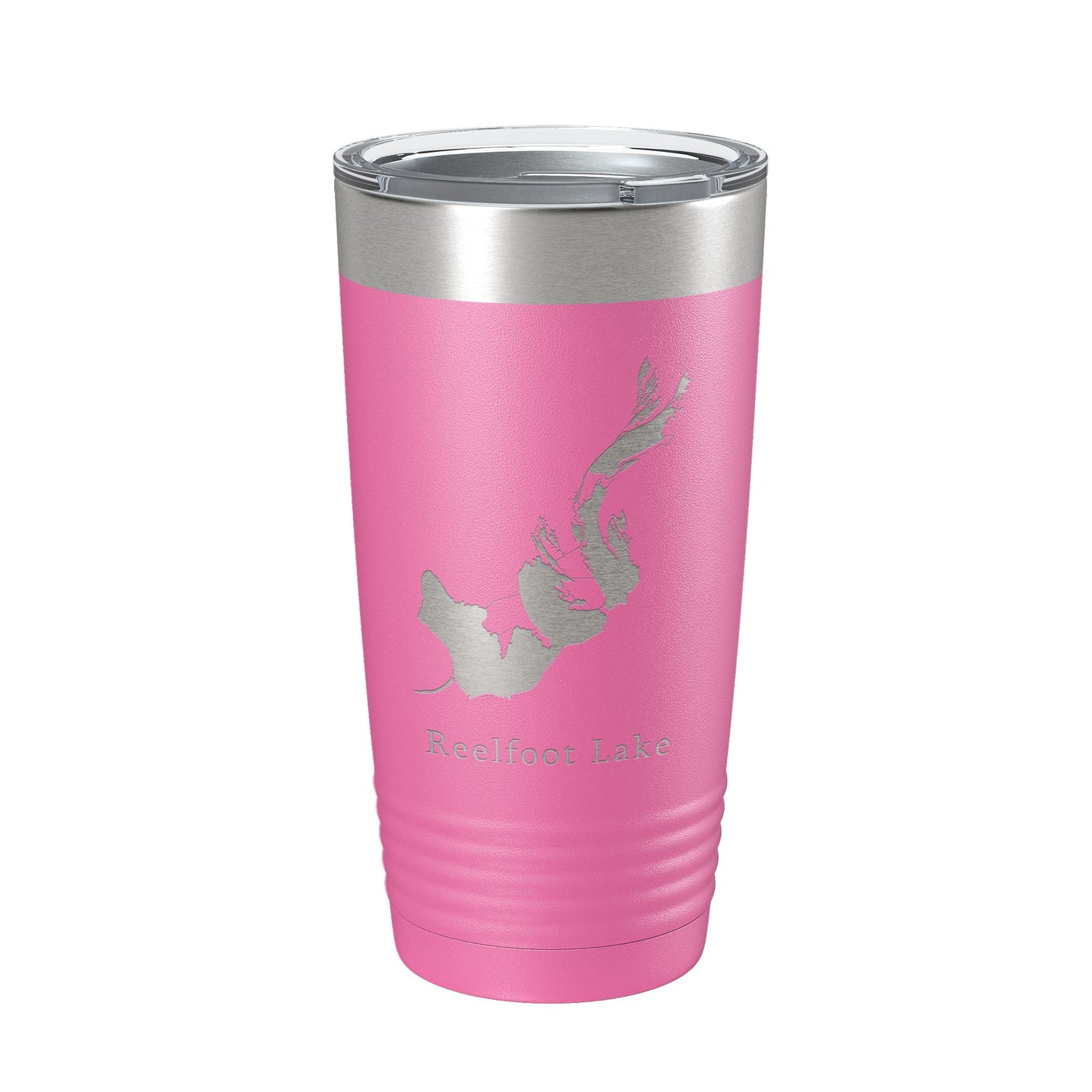 Reelfoot Lake Map Tumbler Travel Mug Insulated Laser Engraved Coffee Cup Tennessee Kentucky 20 oz-11