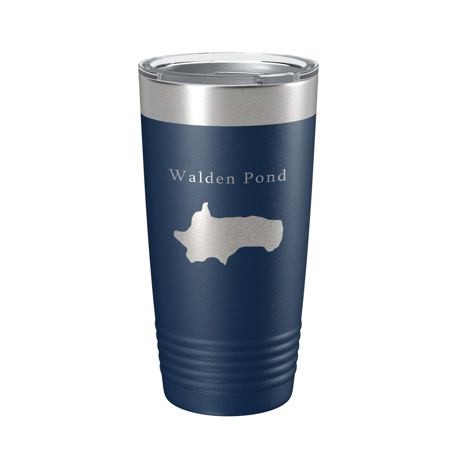 Walden Pond Tumbler Lake Map Travel Mug Insulated Laser Engraved Coffee Cup Massachusetts 20 oz-2