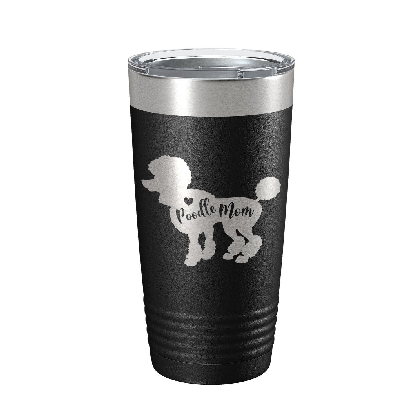 Poodle Mom Tumbler Dog Travel Mug Gift Insulated Laser Engraved Coffee Cup 20 oz-5