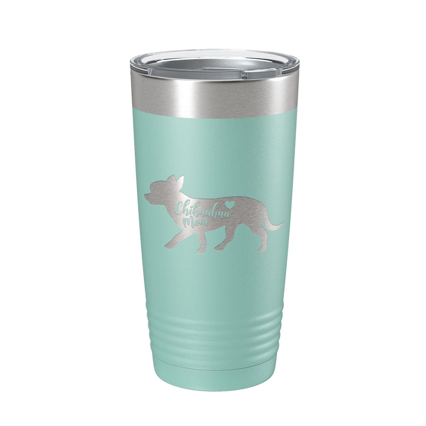 Chihuahua Mom Tumbler Dog Travel Mug Gift Insulated Laser Engraved Coffee Cup 20 oz-12