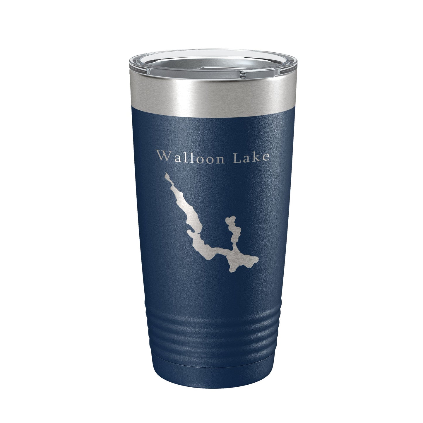 Walloon Lake Map Tumbler Travel Mug Insulated Laser Engraved Coffee Cup Michigan 20 oz-8
