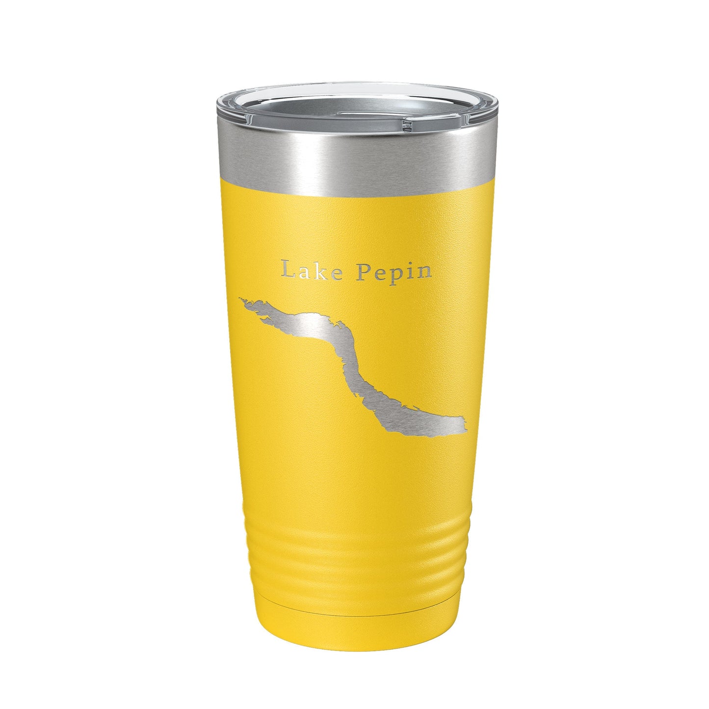 Lake Pepin Map Tumbler Travel Mug Insulated Laser Engraved Coffee Cup Minnesota Wisconsin 20 oz-19