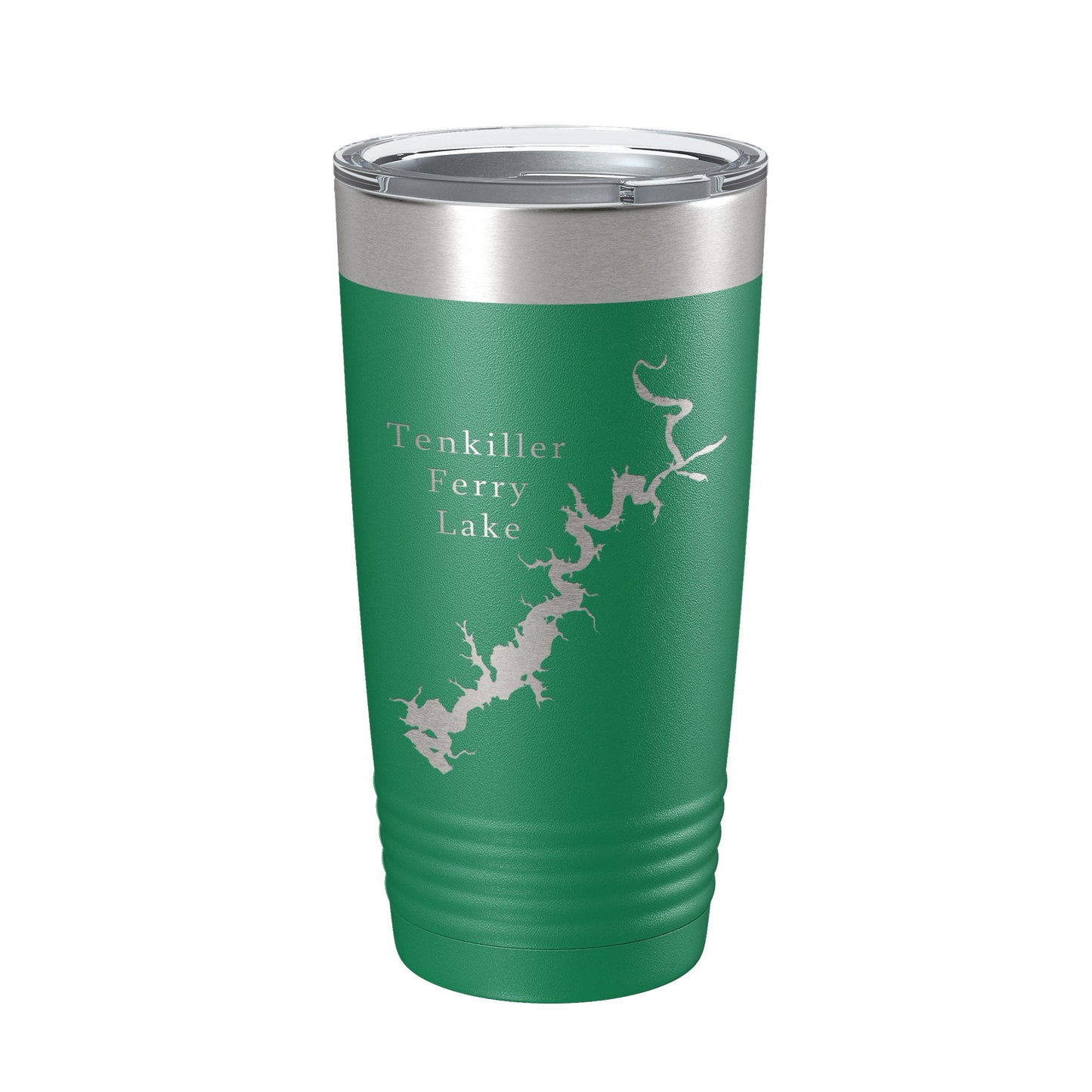Tenkiller Ferry Lake Map Tumbler Travel Mug Insulated Laser Engraved Coffee Cup Oklahoma 20 oz-9