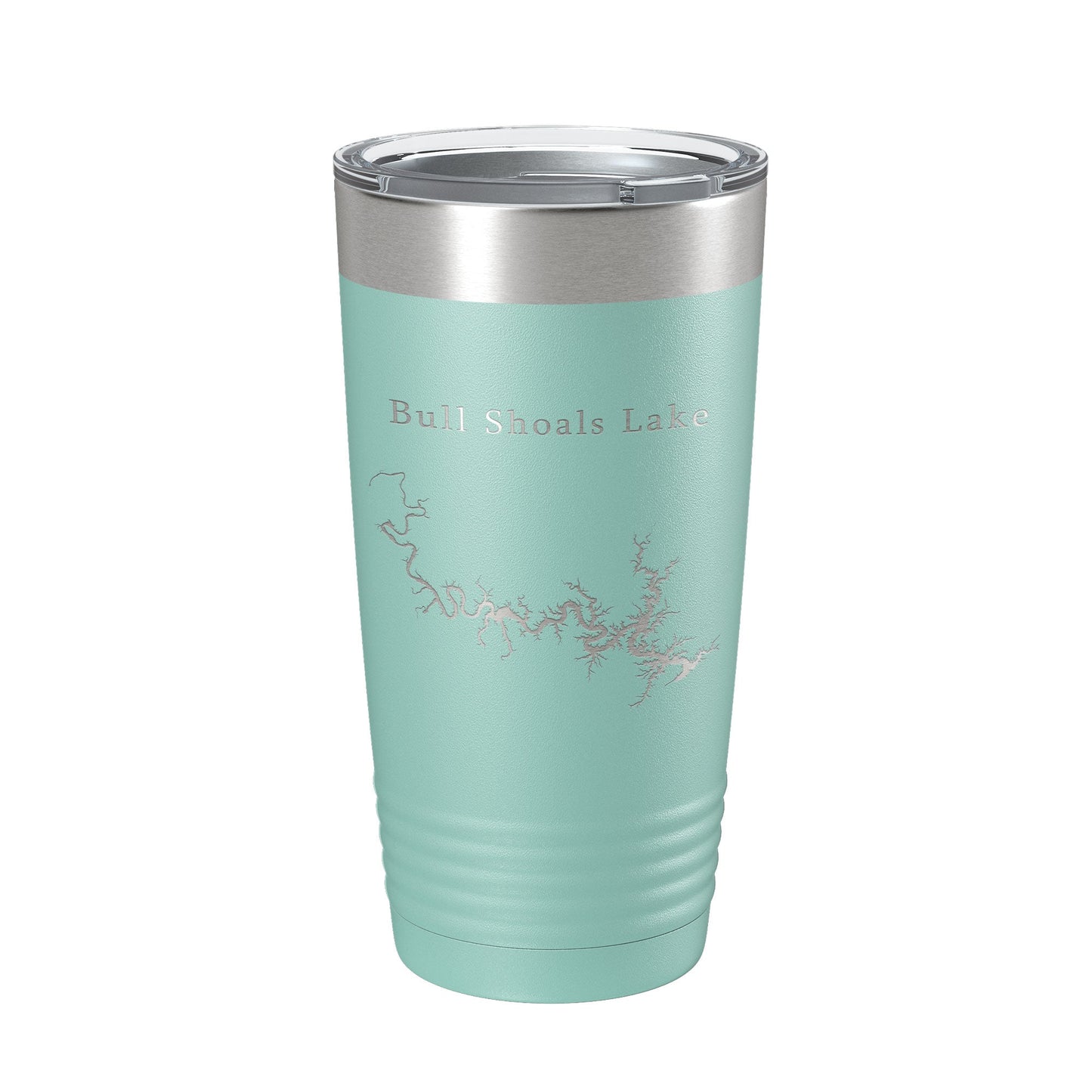 Bull Shoals Lake Map Tumbler Travel Mug Insulated Laser Engraved Coffee Cup Arkansas Missouri 20 oz-12
