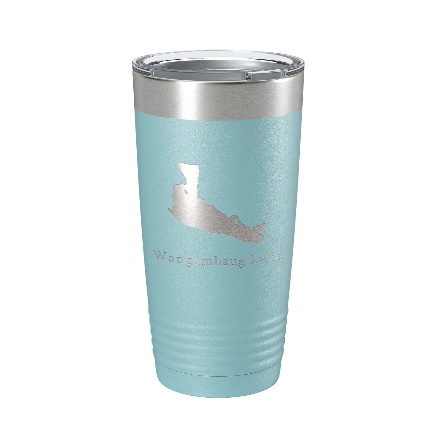 Wangumbaug Lake Map Tumbler Travel Mug Insulated Laser Engraved Coffee Cup Connecticut 20 oz-13