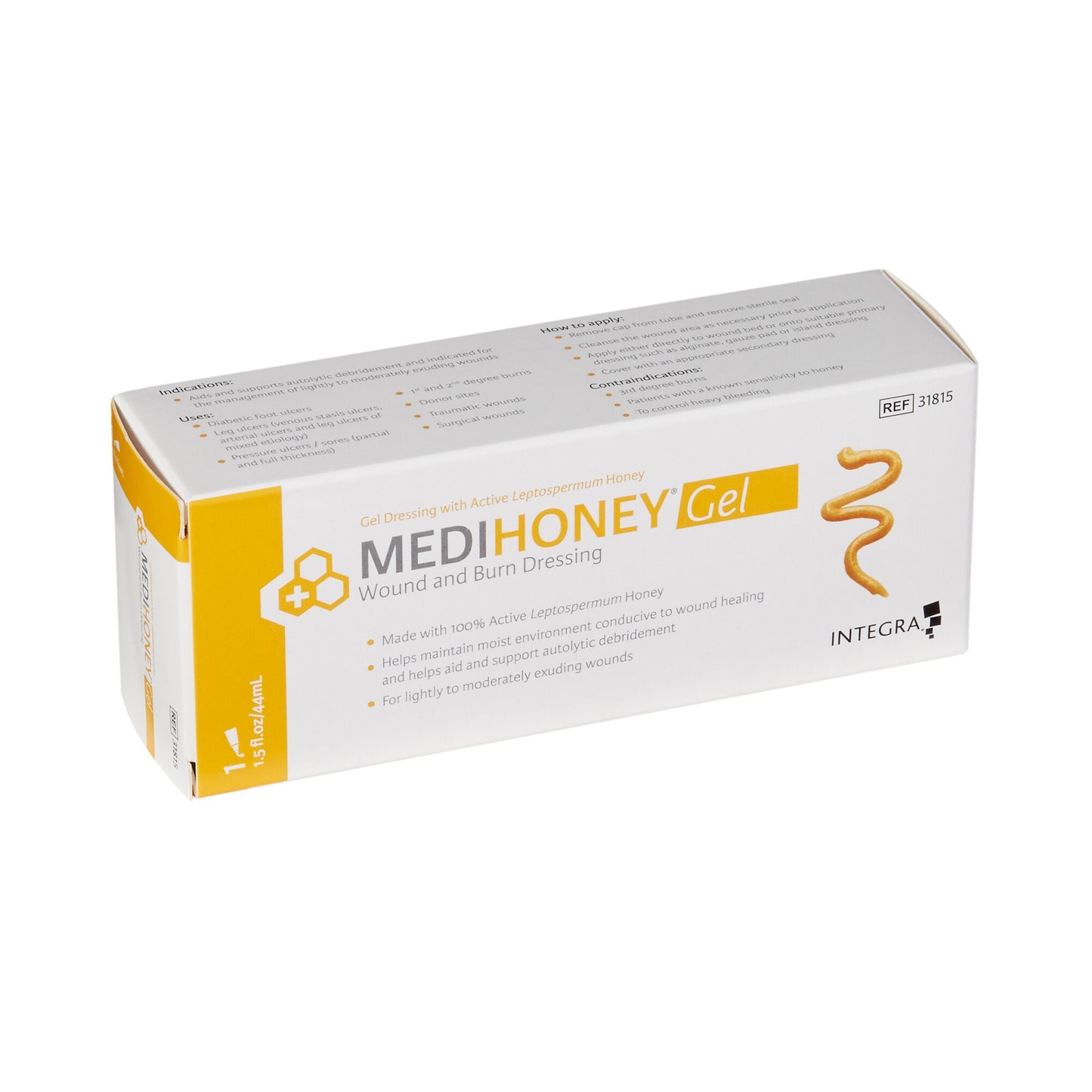 Honey Wound and Burn Dressing MEDIHONEY® 1.5 oz. Gel Sterile
