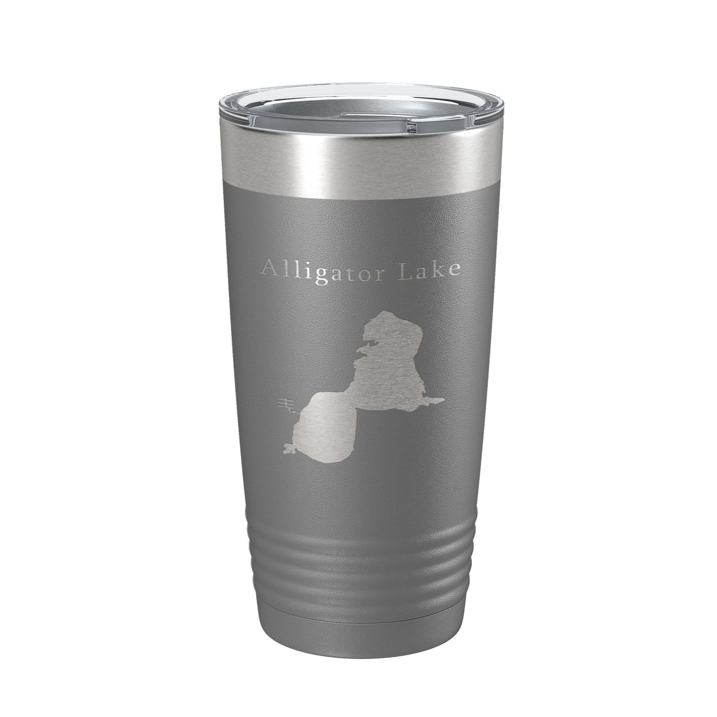 Alligator Lake Map Tumbler Travel Mug Insulated Laser Engraved Coffee Cup Osceola Kissimmee Florida 20 oz-16