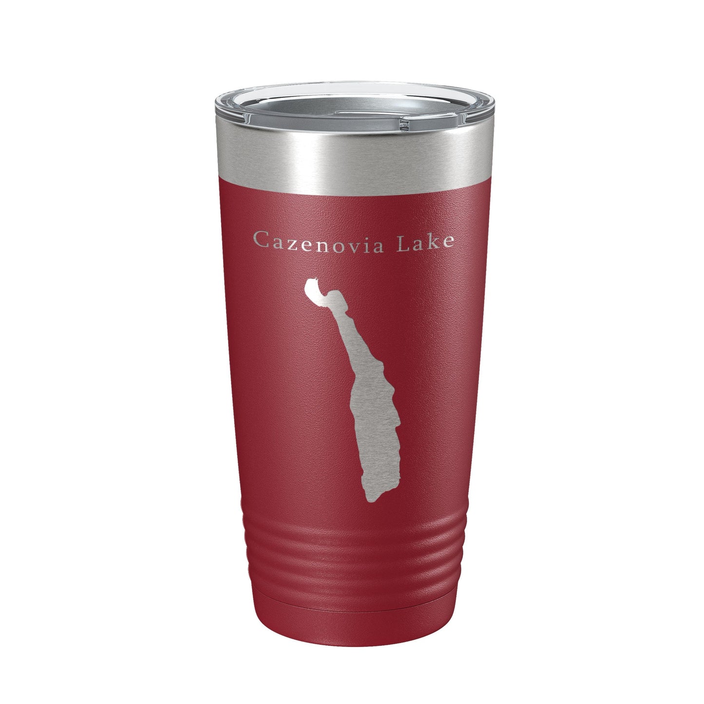 Cazenovia Lake Map Tumbler Travel Mug Insulated Laser Engraved Coffee Cup New York 20 oz-18