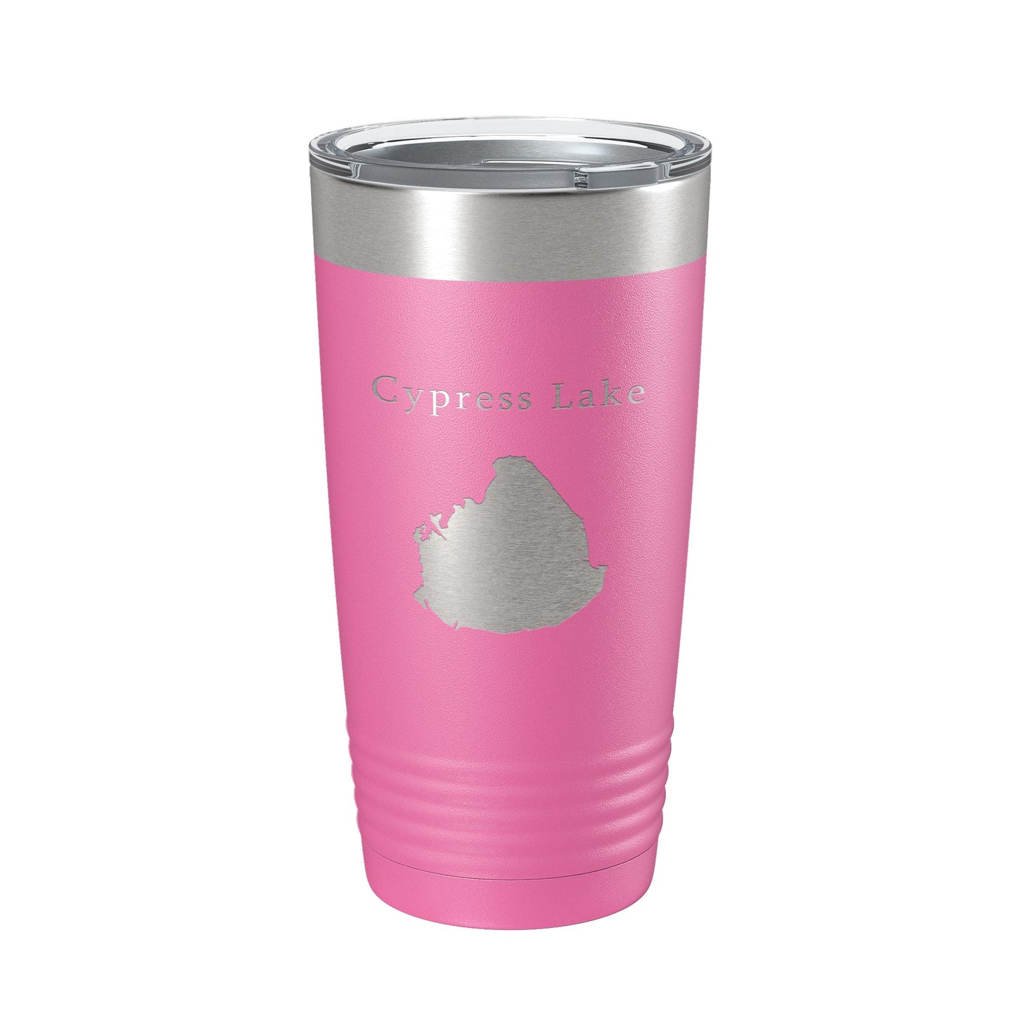 Cypress Lake Map Tumbler Travel Mug Insulated Laser Engraved Coffee Cup Kissimmee Orlando Florida 20 oz-11