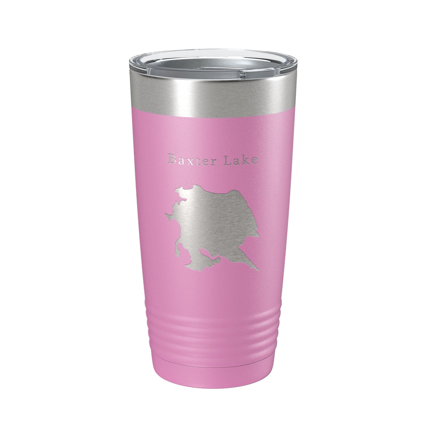 Baxter Lake Map Tumbler Travel Mug Insulated Laser Engraved Coffee Cup Rochester New Hampshire 20 oz-14