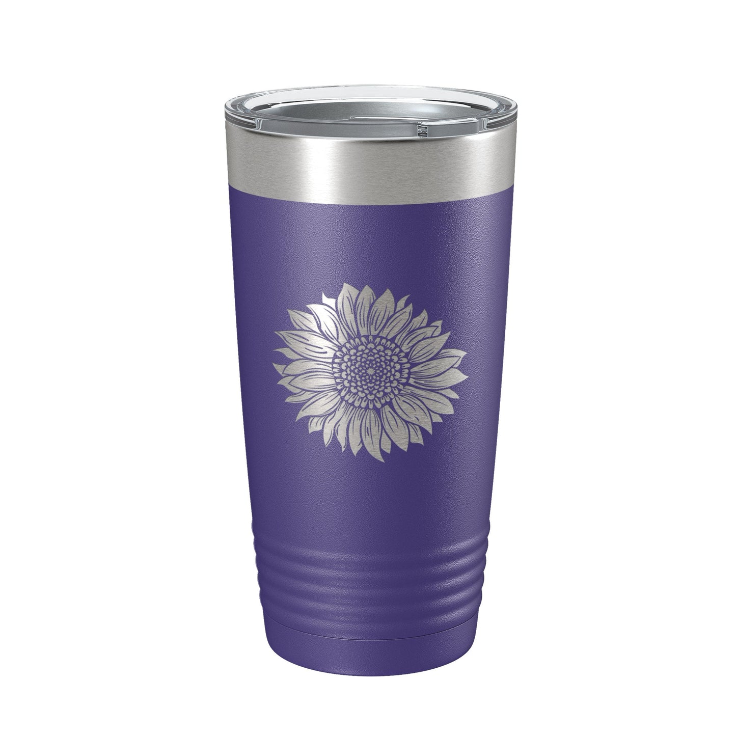 Sunflower Tumbler Sun Flower Travel Mug Gift For Women Insulated Laser Engraved Coffee Cup Birthday Mother's Day 20 oz-15