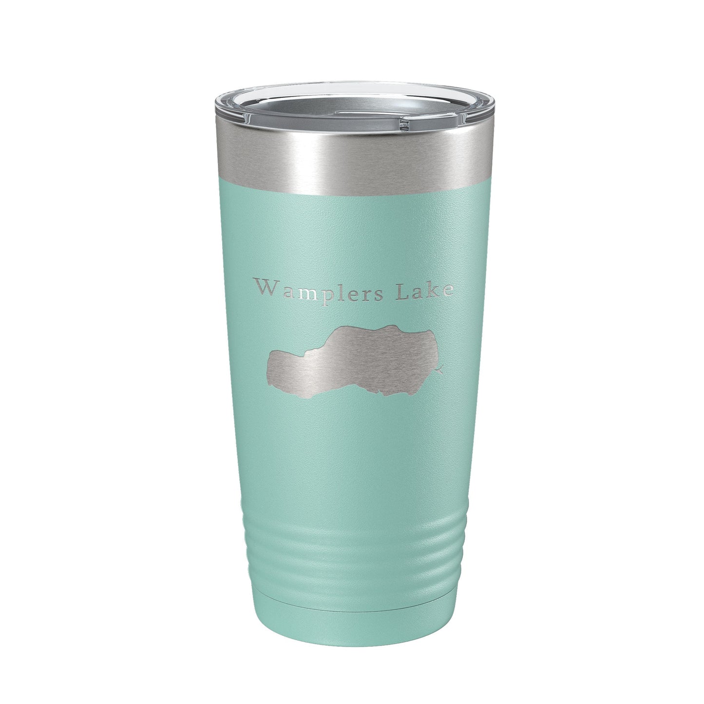 Wamplers Lake Map Tumbler Travel Mug Insulated Laser Engraved Coffee Cup Michigan 20 oz-12