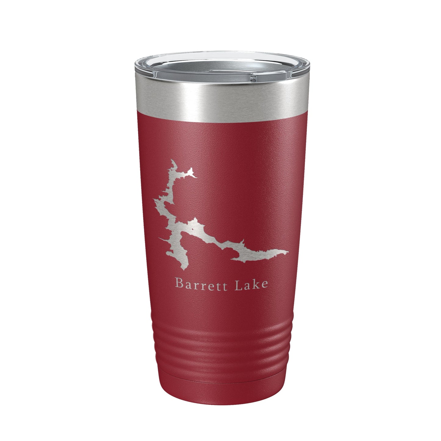 Barrett Lake Map Tumbler Travel Mug Insulated Laser Engraved Coffee Cup California 20 oz-18