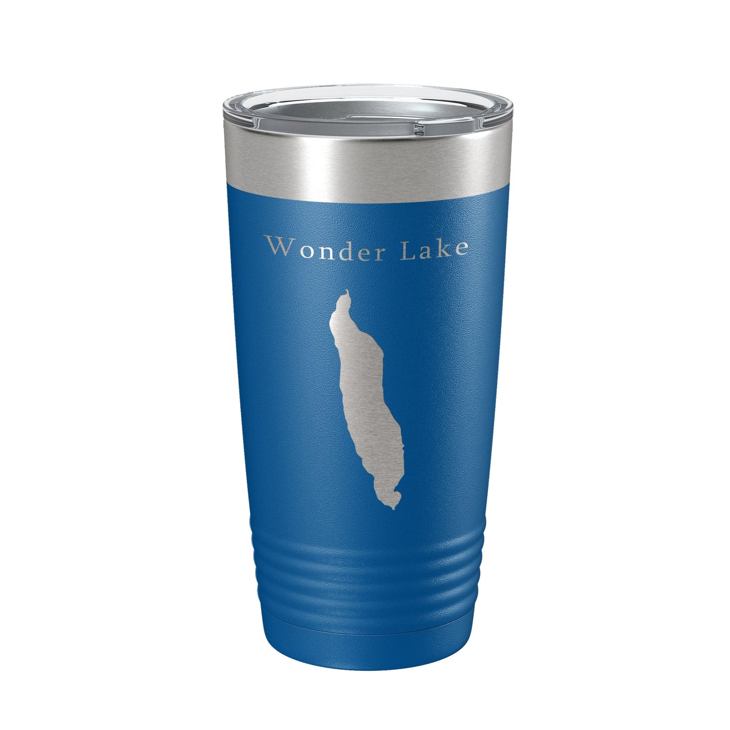 Wonder Lake Map Tumbler Travel Mug Insulated Laser Engraved Coffee Cup Alaska 20 oz-6