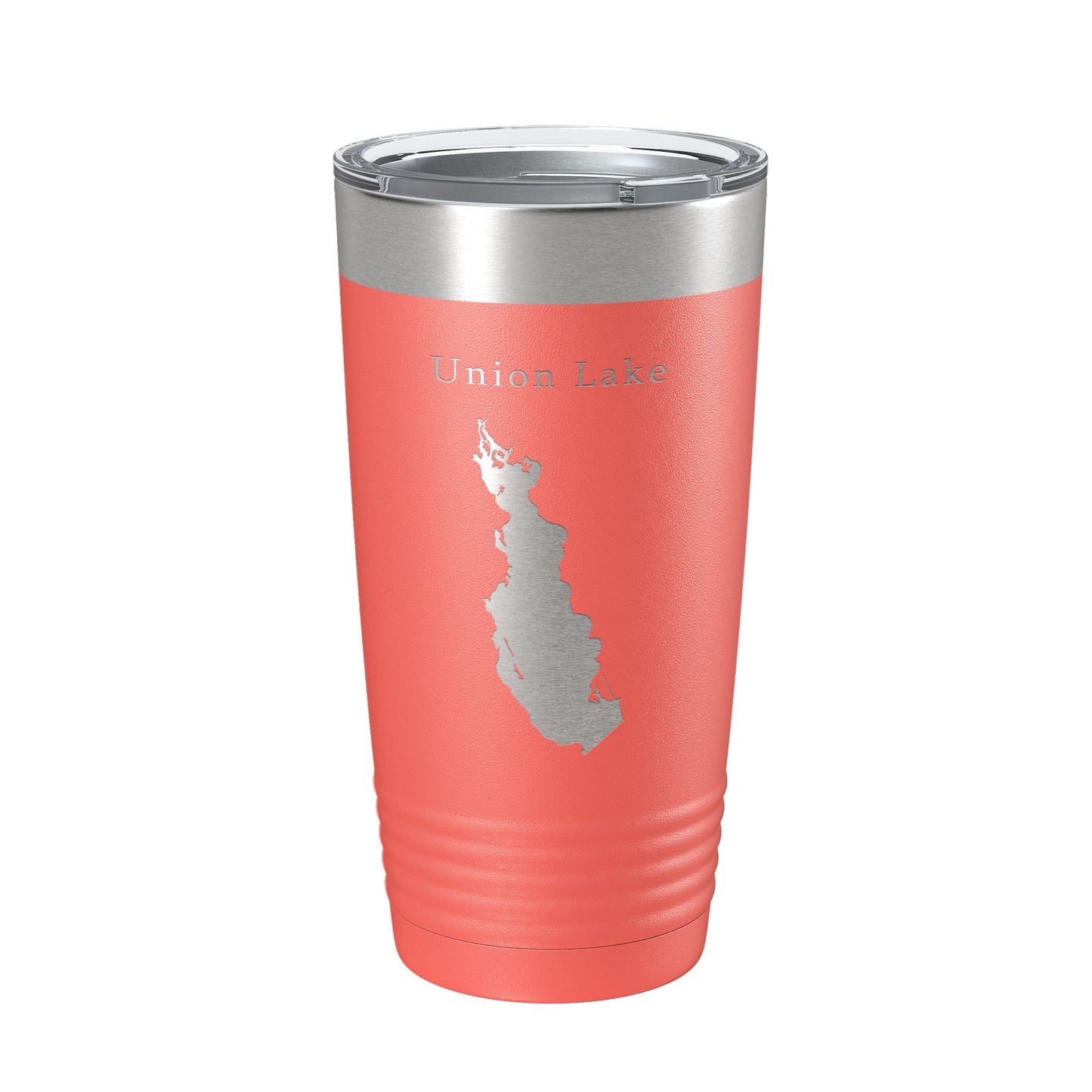 Union Lake Map Tumbler Travel Mug Insulated Laser Engraved Coffee Cup New Jersey 20 oz-20
