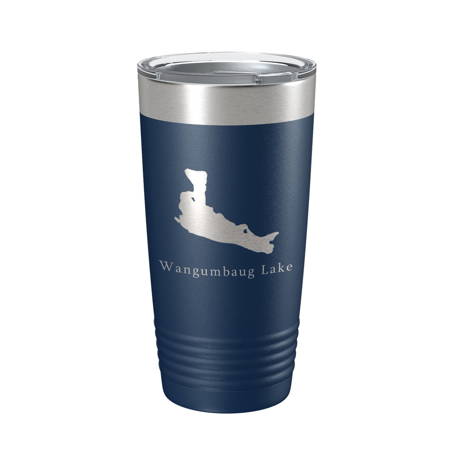 Wangumbaug Lake Map Tumbler Travel Mug Insulated Laser Engraved Coffee Cup Connecticut 20 oz-8