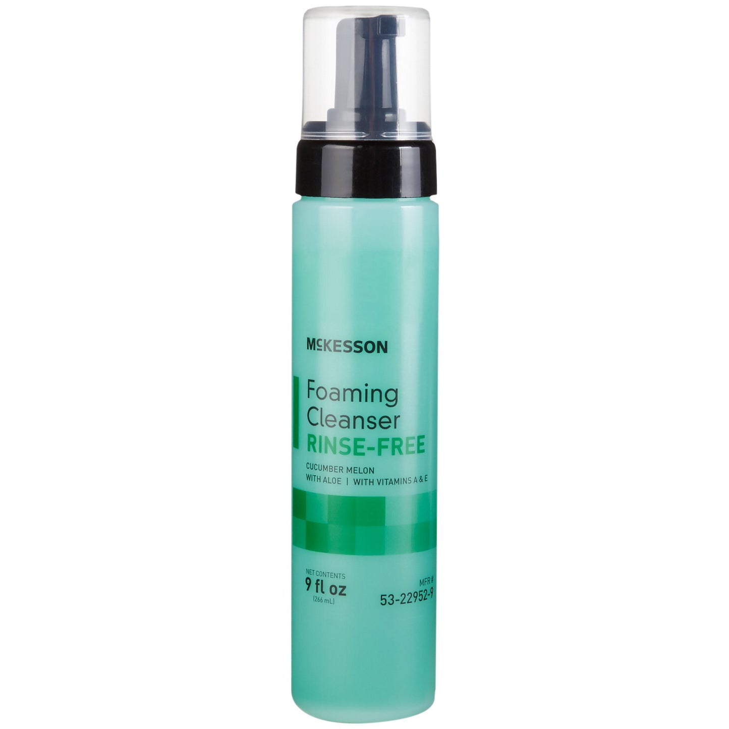 Rinse-Free Body Wash McKesson Foaming 9 oz. Pump Bottle Cucumber Melon Scent