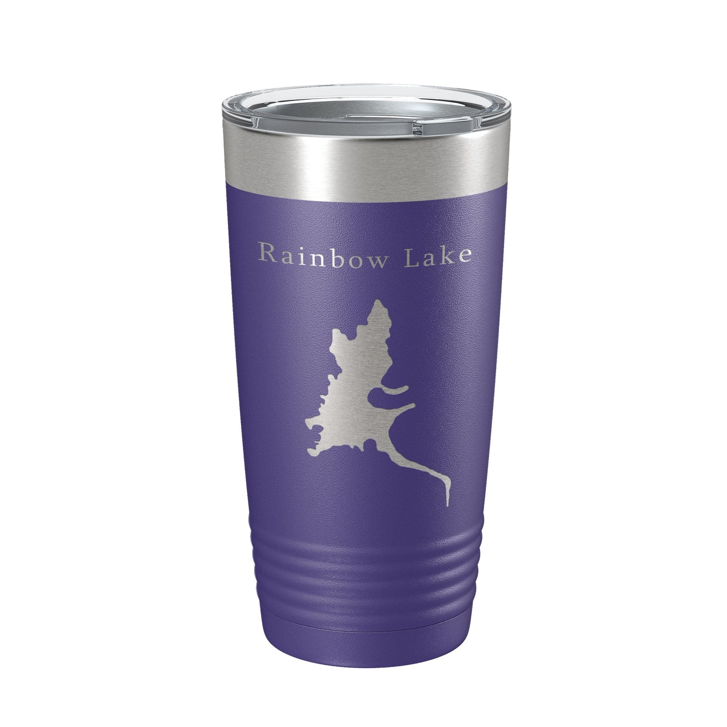 Rainbow Lake Map Tumbler Travel Mug Insulated Laser Engraved Coffee Cup Arizona 20 oz-15