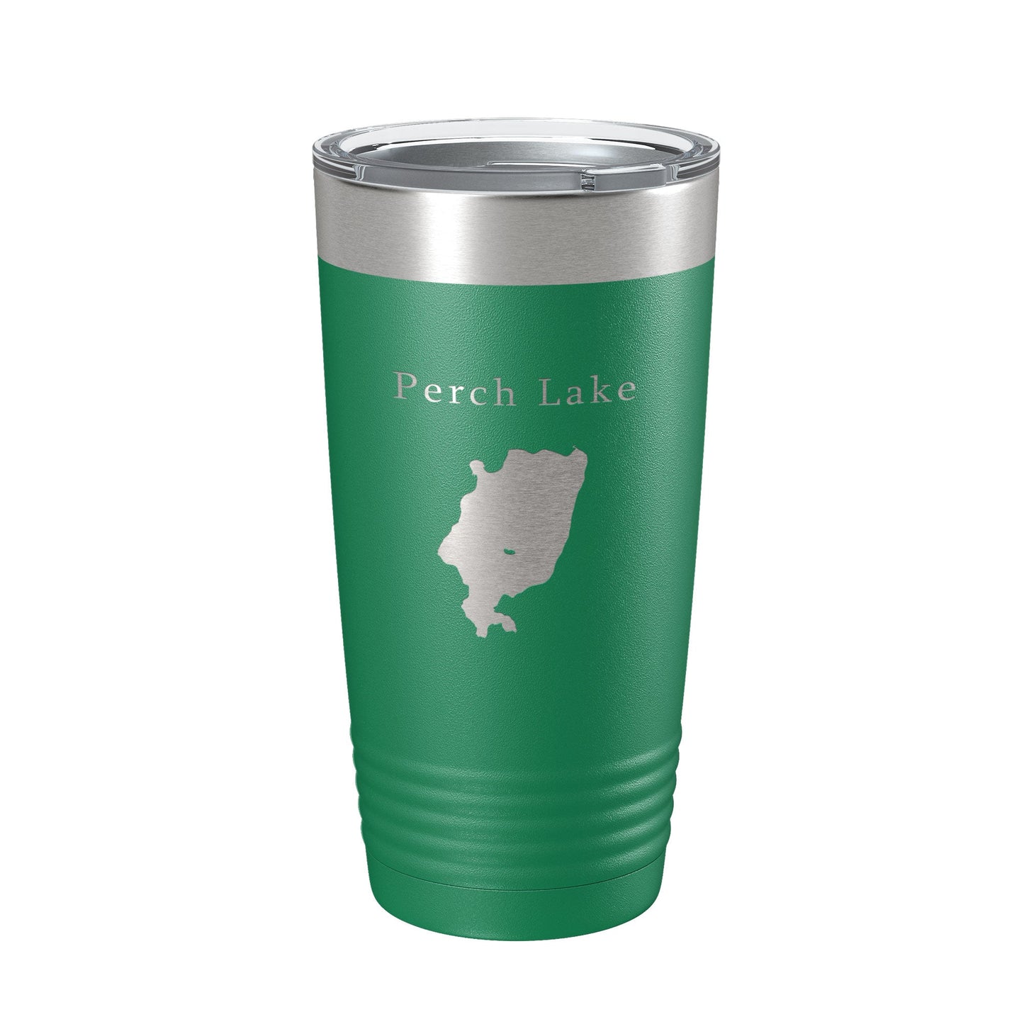 Perch Lake Map Tumbler Travel Mug Insulated Laser Engraved Coffee Cup Michigan 20 oz-9