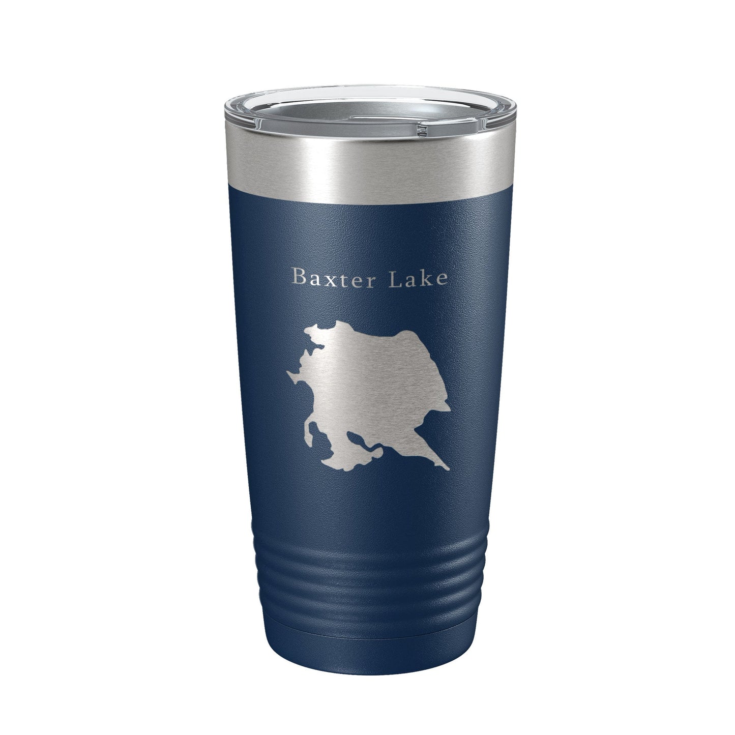 Baxter Lake Map Tumbler Travel Mug Insulated Laser Engraved Coffee Cup Rochester New Hampshire 20 oz-8