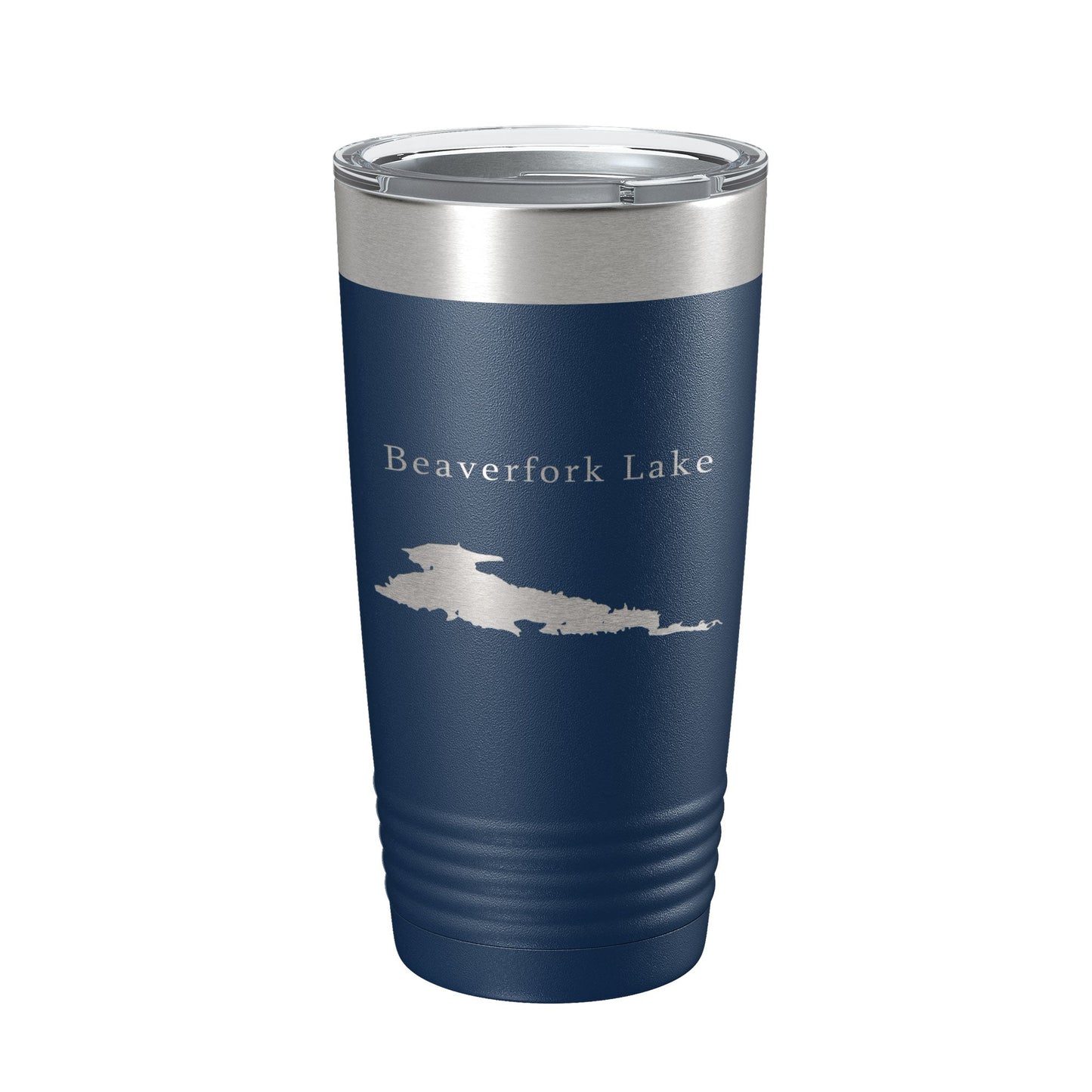 Beaverfork Lake Map Tumbler Travel Mug Insulated Laser Engraved Coffee Cup Arkansas 20 oz-8