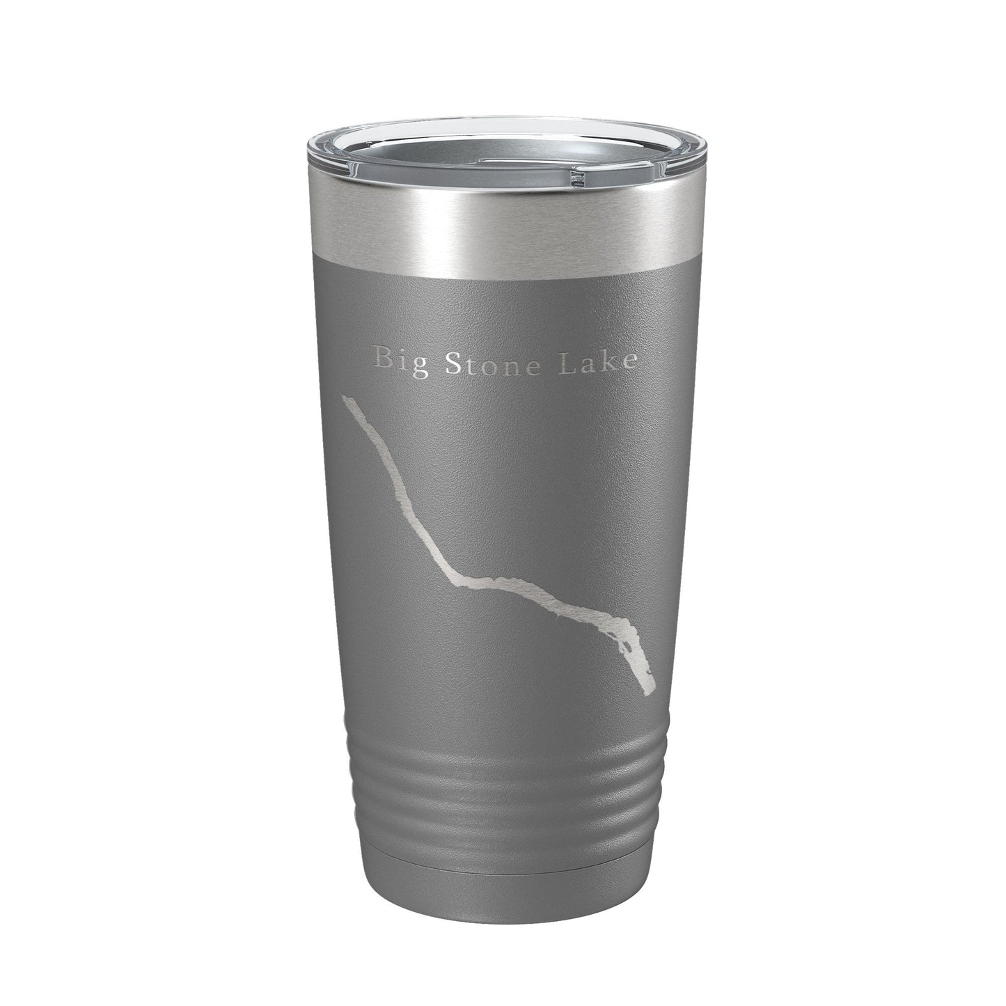Big Stone Lake Map Tumbler Travel Mug Insulated Laser Engraved Coffee Cup South Dakota Minnesota 20 oz-16