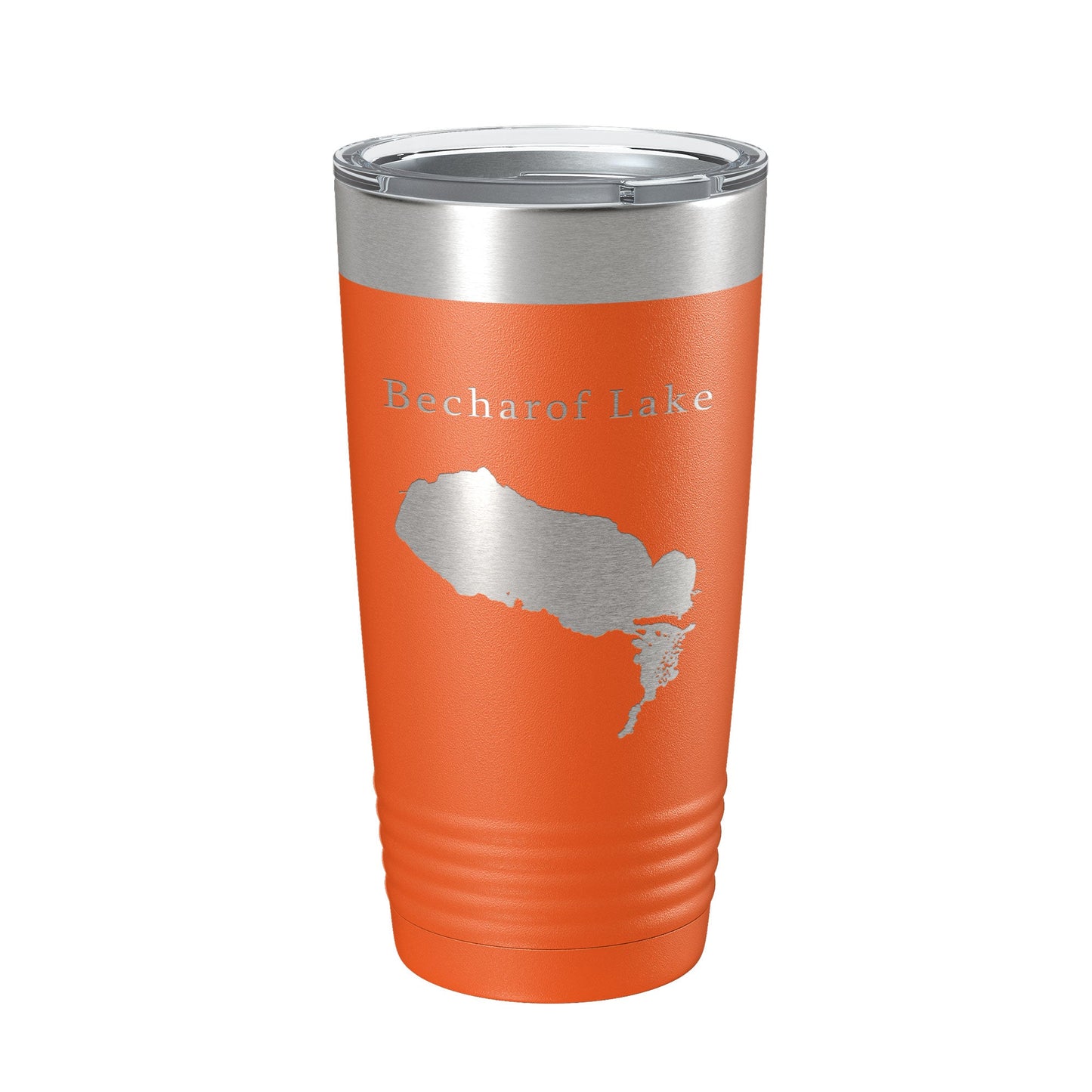 Becharof Lake Map Tumbler Travel Mug Insulated Laser Engraved Coffee Cup Alaska 20 oz-17