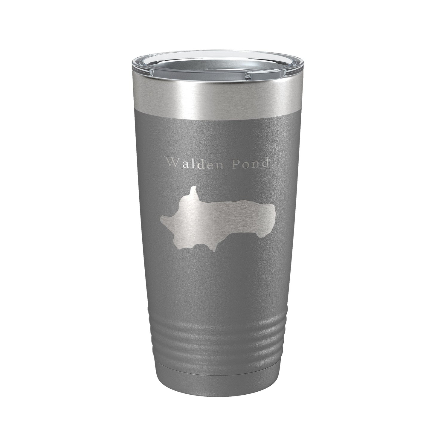 Walden Pond Tumbler Lake Map Travel Mug Insulated Laser Engraved Coffee Cup Massachusetts 20 oz-16