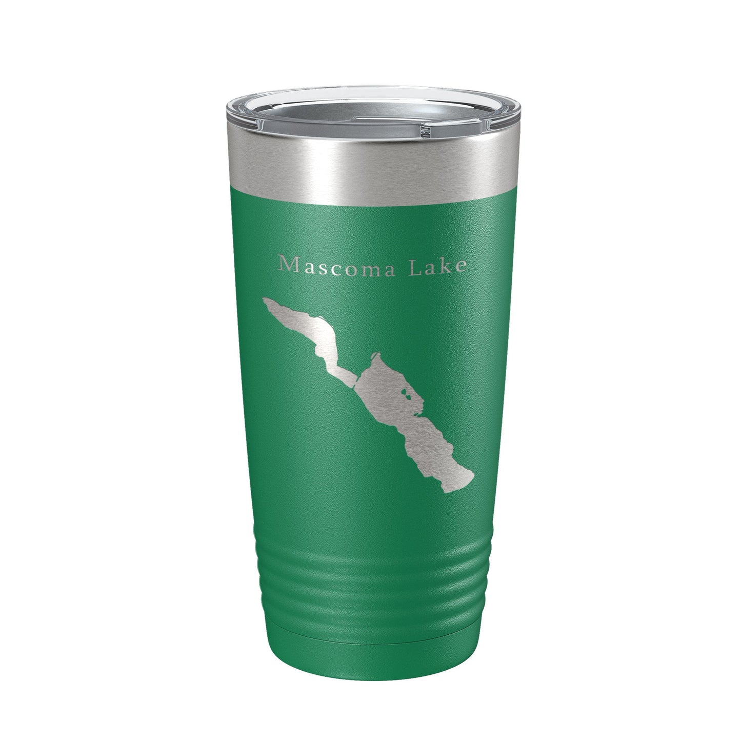 Mascoma Lake Map Tumbler Travel Mug Insulated Laser Engraved Coffee Cup New Hampshire 20 oz-9