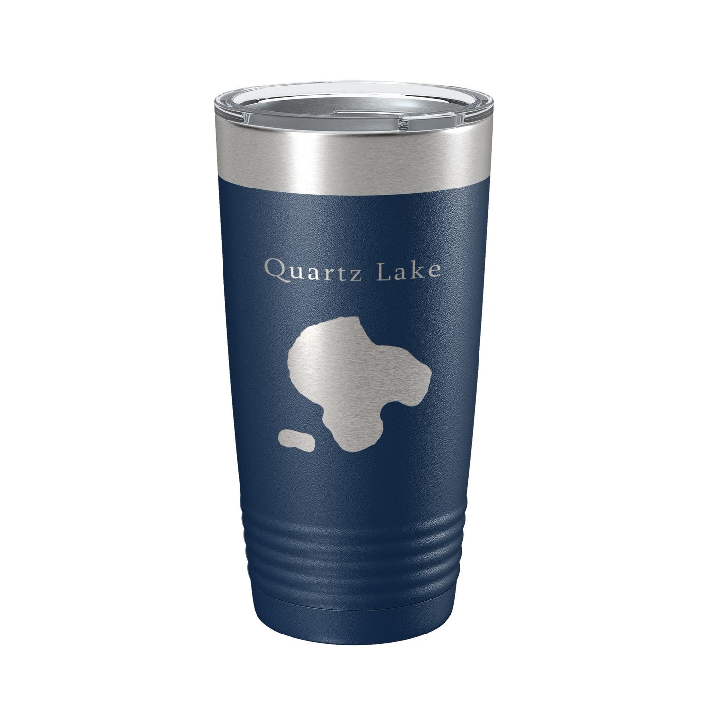 Quartz Lake Map Tumbler Travel Mug Insulated Laser Engraved Coffee Cup Alaska 20 oz-8