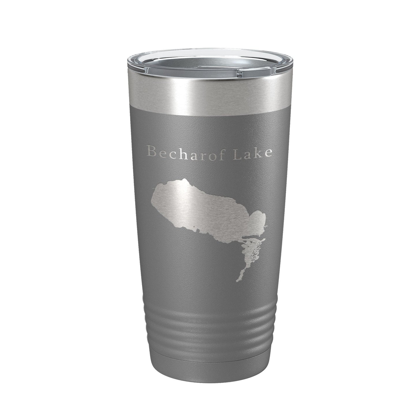 Becharof Lake Map Tumbler Travel Mug Insulated Laser Engraved Coffee Cup Alaska 20 oz-16