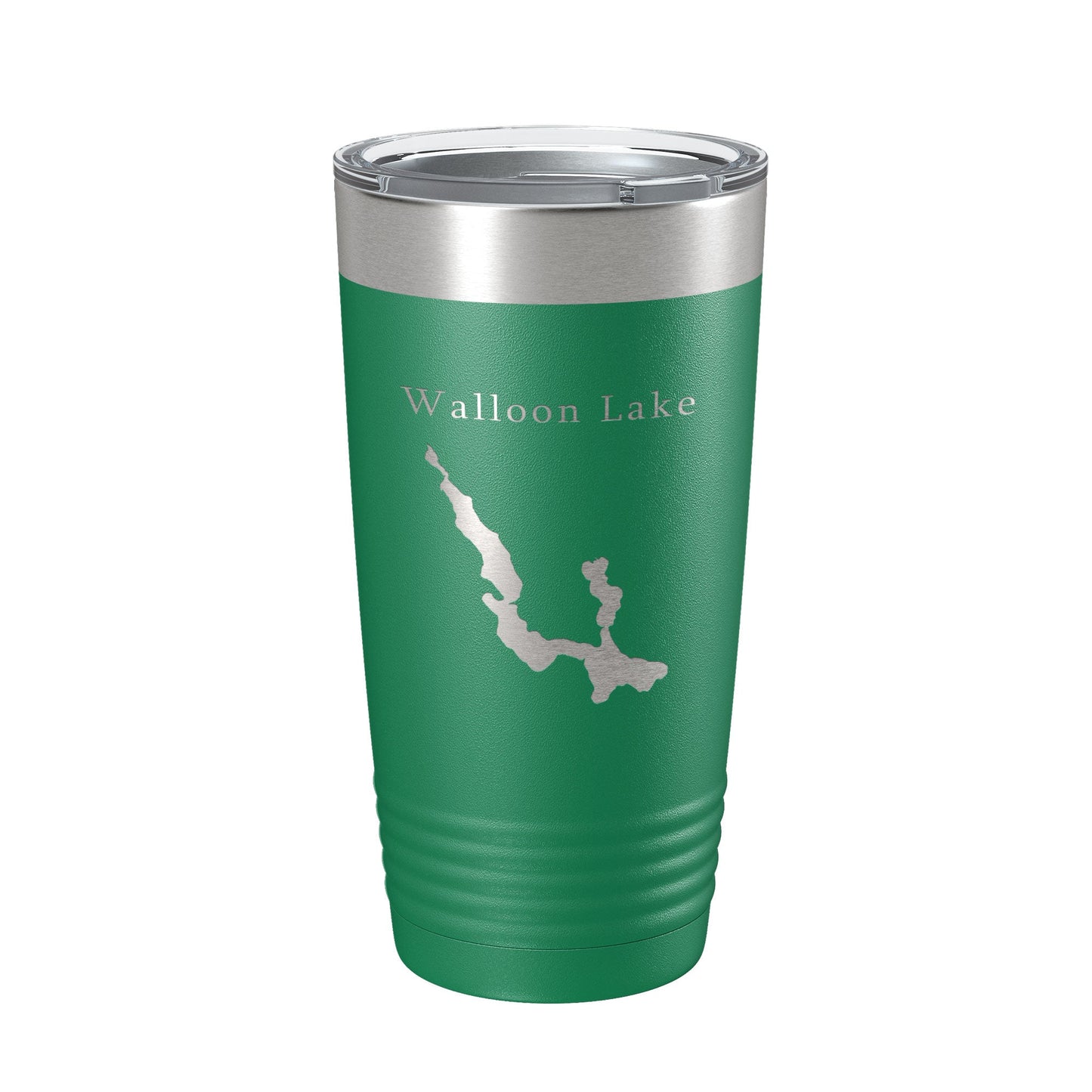 Walloon Lake Map Tumbler Travel Mug Insulated Laser Engraved Coffee Cup Michigan 20 oz-9