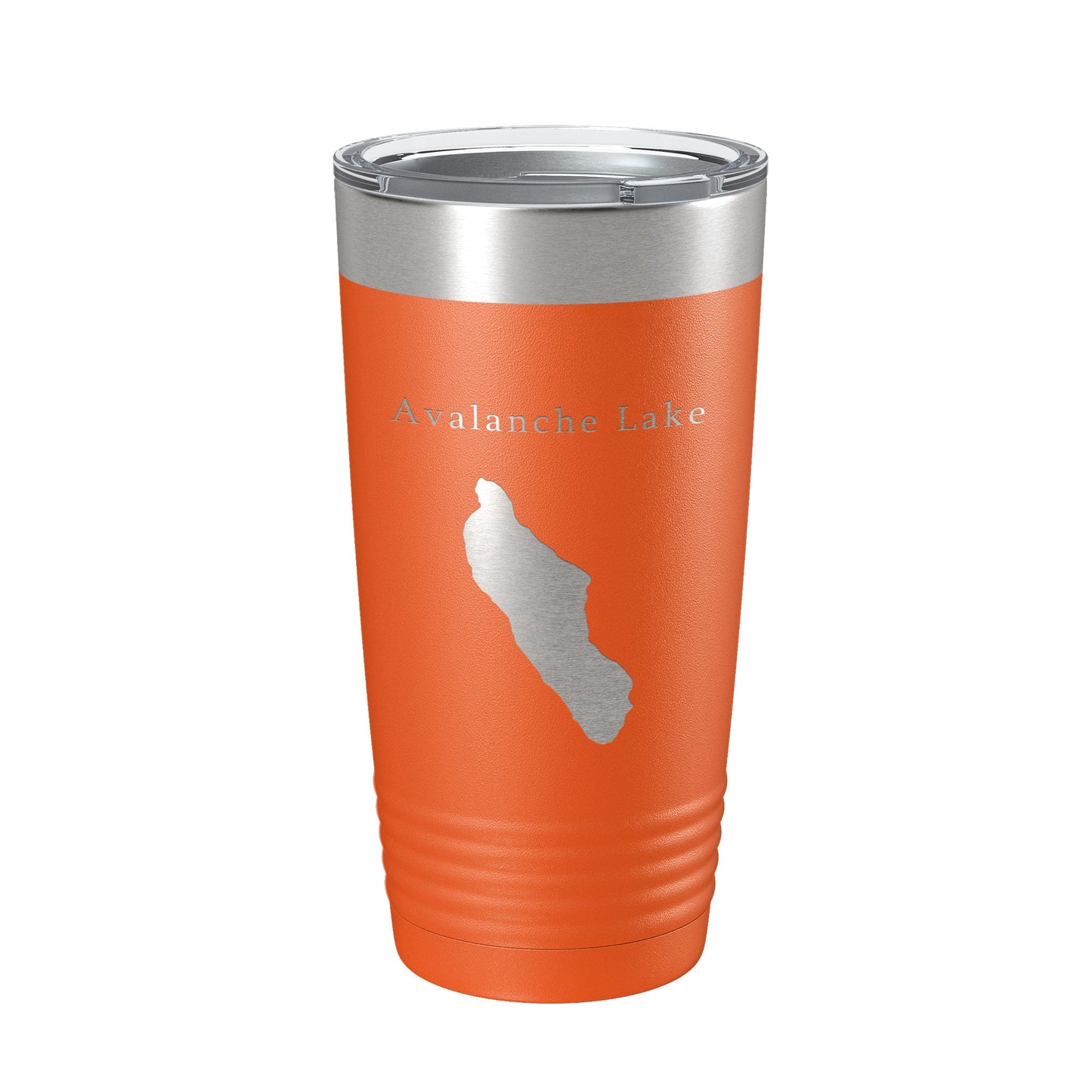 Avalanche Lake Map Tumbler Travel Mug Insulated Laser Engraved Coffee Cup Montana 20 oz-17