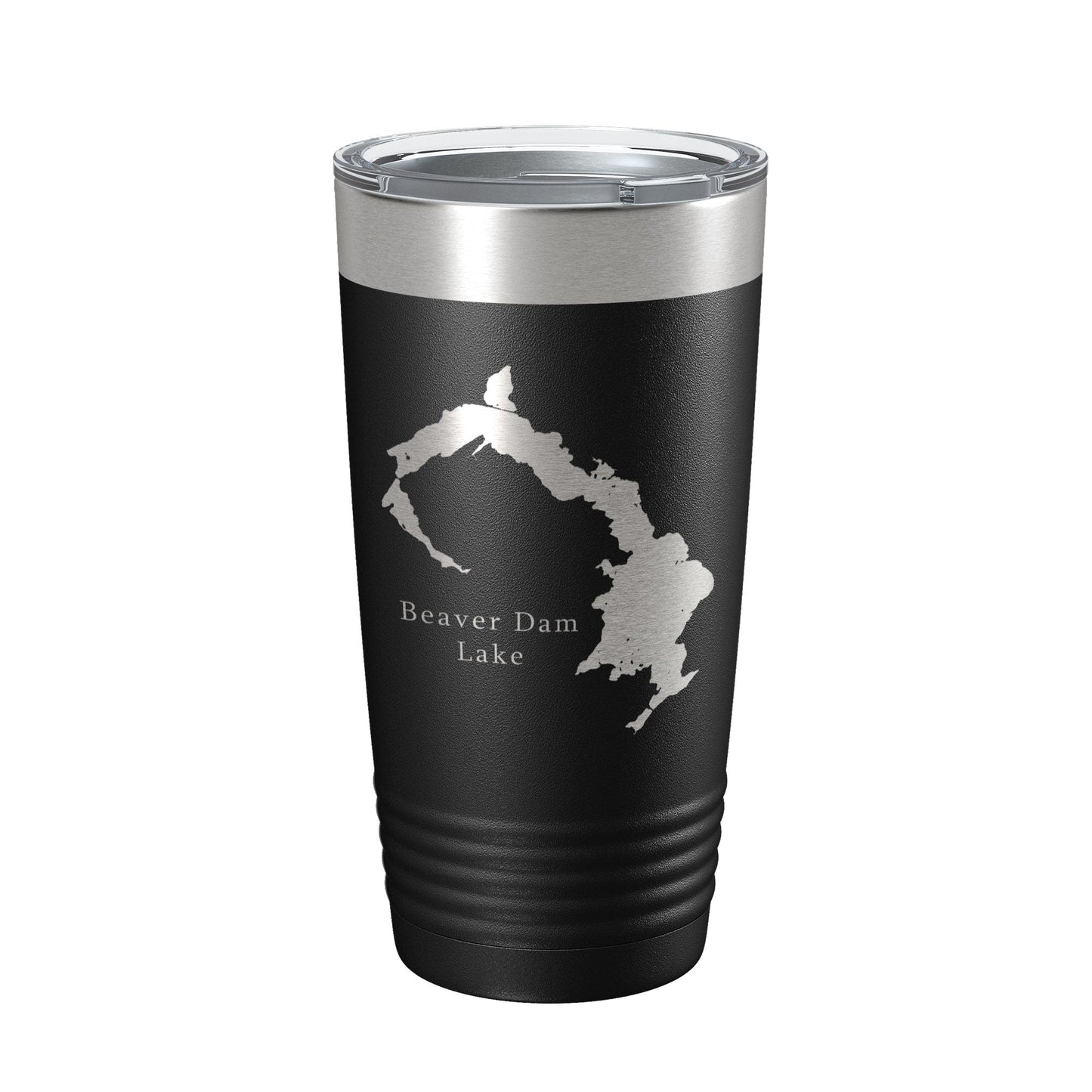 Beaver Dam Lake Map Tumbler Travel Mug Insulated Laser Engraved Coffee Cup Wisconsin 20 oz-5
