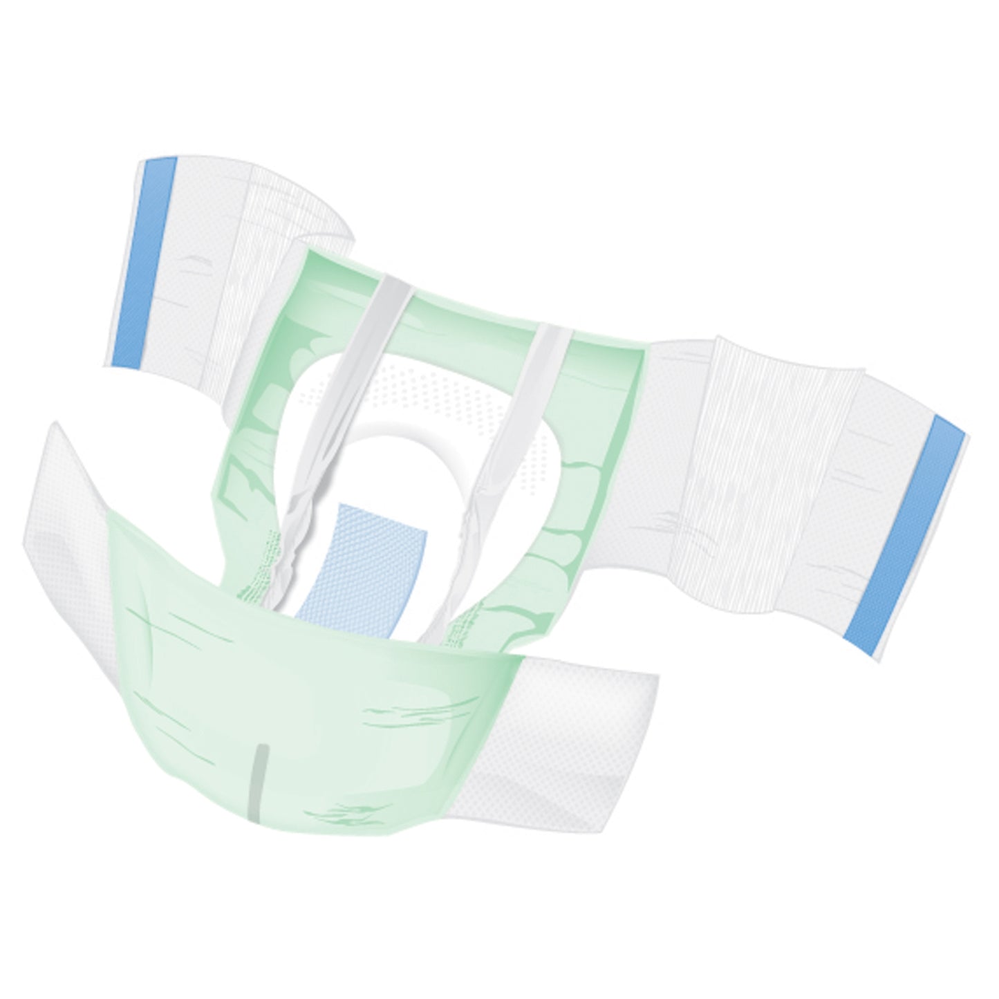 Unisex Adult Incontinence Brief McKesson Ultra Plus Stretch 2X-Large / 3X-Large Disposable Heavy Absorbency