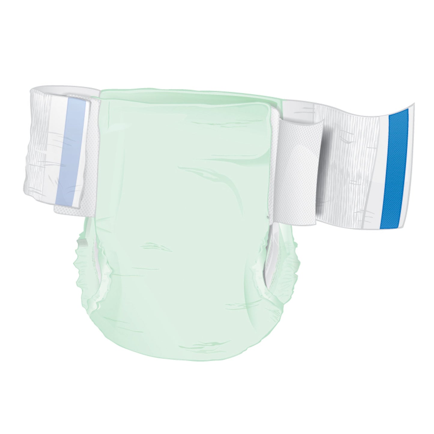 Unisex Adult Incontinence Brief McKesson Ultra Plus Stretch 2X-Large / 3X-Large Disposable Heavy Absorbency