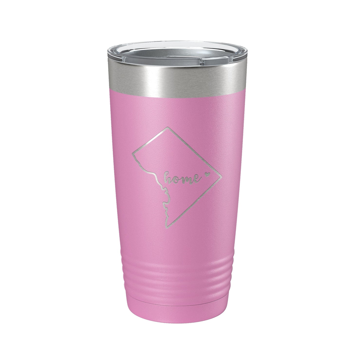 District of Columbia Tumbler Home State Travel Mug Insulated Laser Engraved Map Coffee Cup 20 oz-14