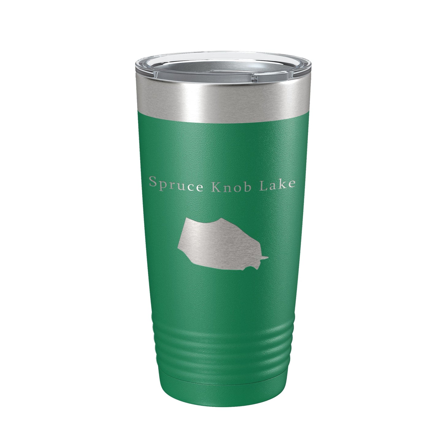 Spruce Knob Lake Map Tumbler Travel Mug Insulated Laser Engraved Coffee Cup West Virginia 20 oz-9