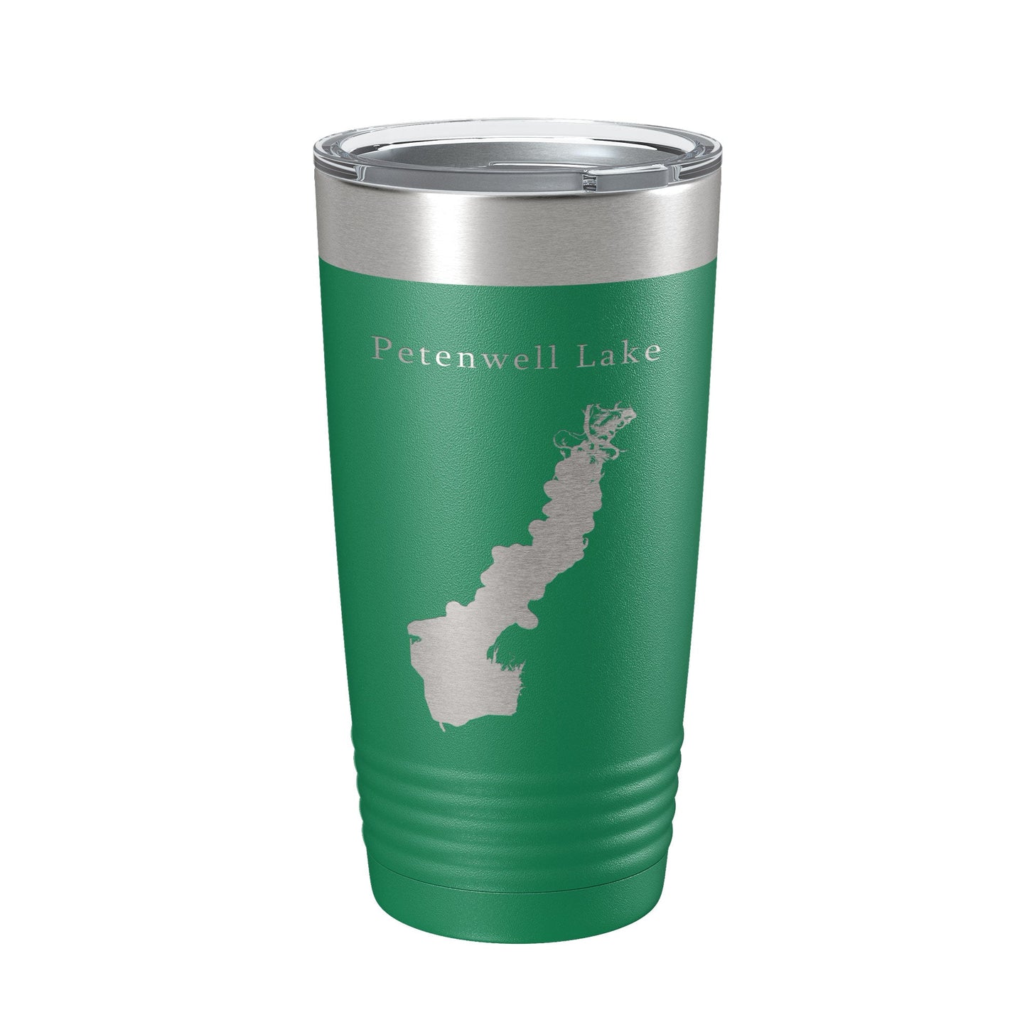 Petenwell Lake Map Tumbler Travel Mug Insulated Laser Engraved Coffee Cup Wisconsin 20 oz-9