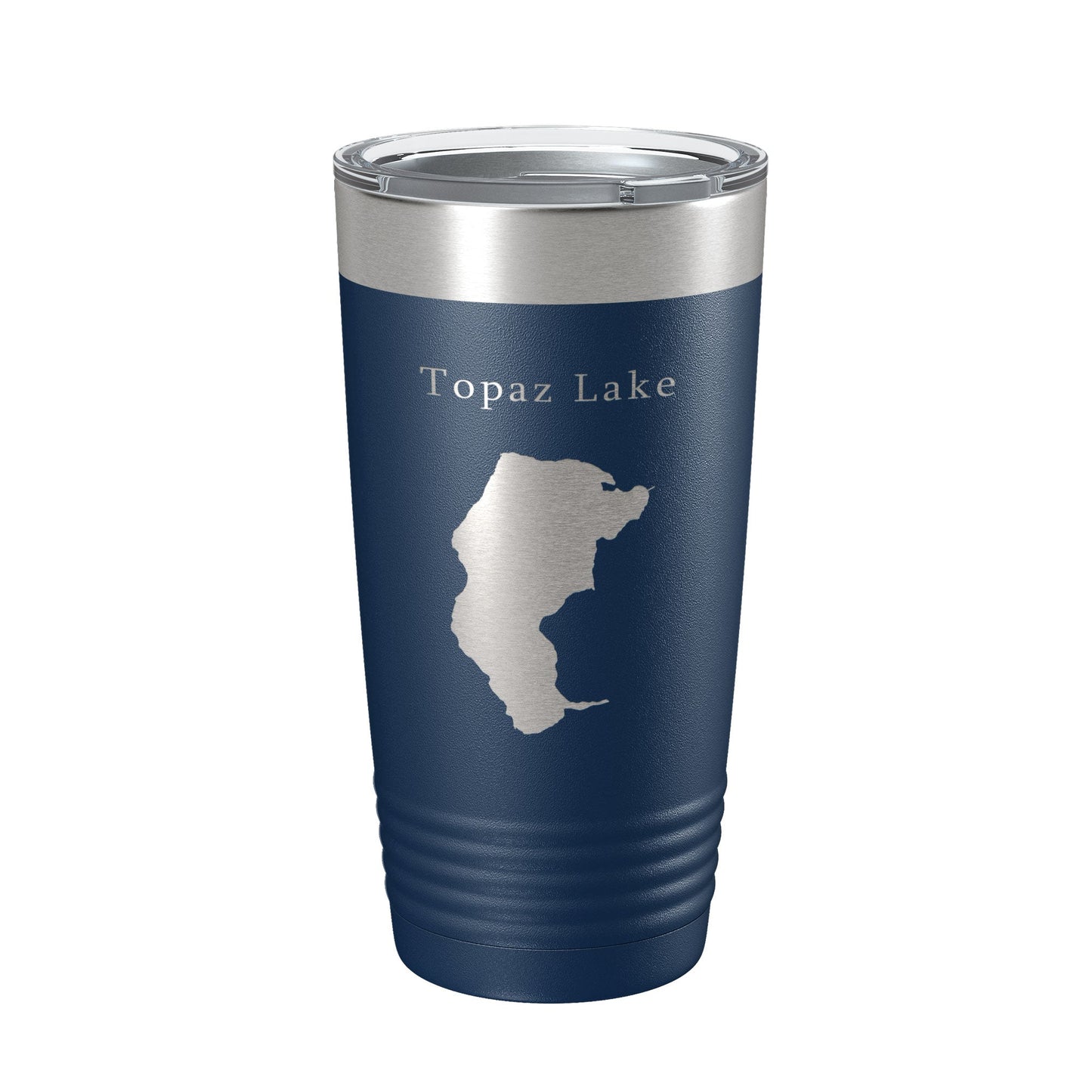 Topaz Lake Map Tumbler Travel Mug Insulated Laser Engraved Coffee Cup California Nevada 20 oz-8