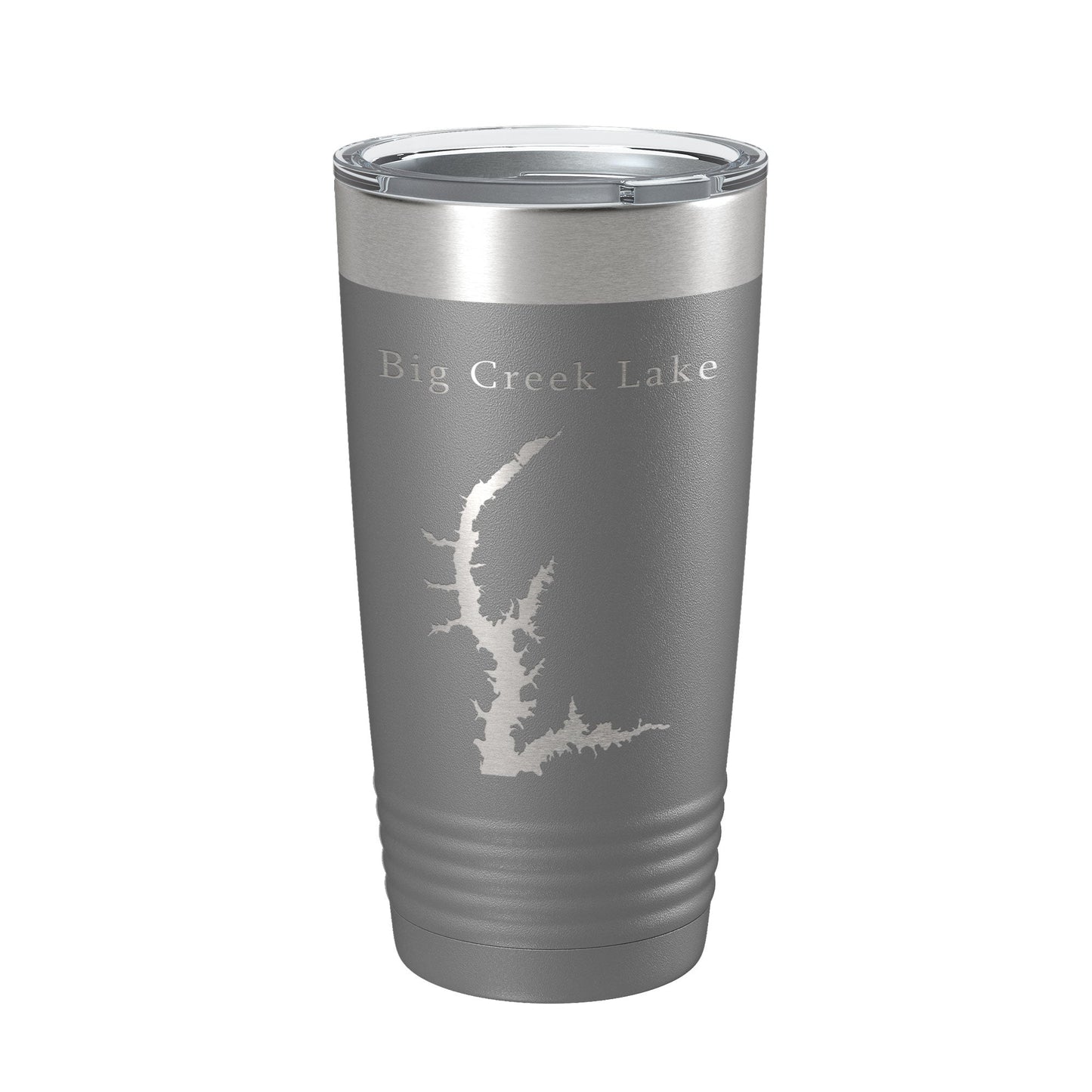Big Creek Lake Map Tumbler Travel Mug Insulated Laser Engraved Coffee Cup Alabama 20 oz-16