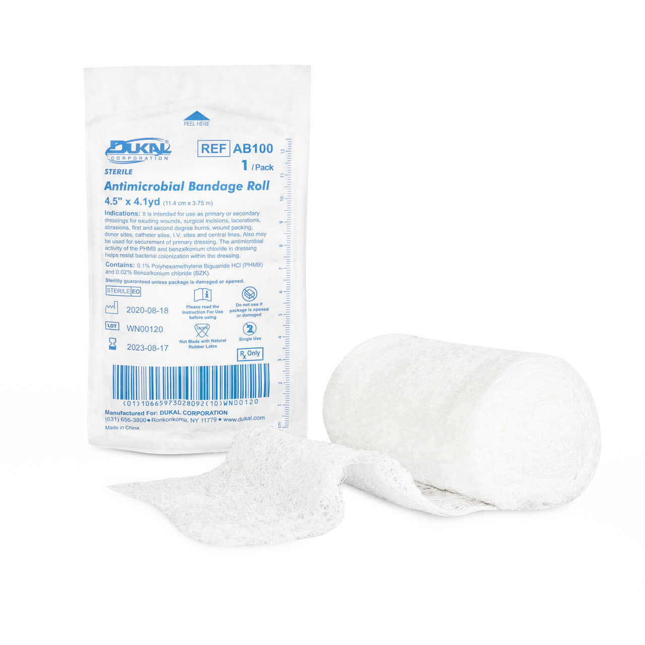 Dukal Antimicrobial Bandage, DUK AB200
