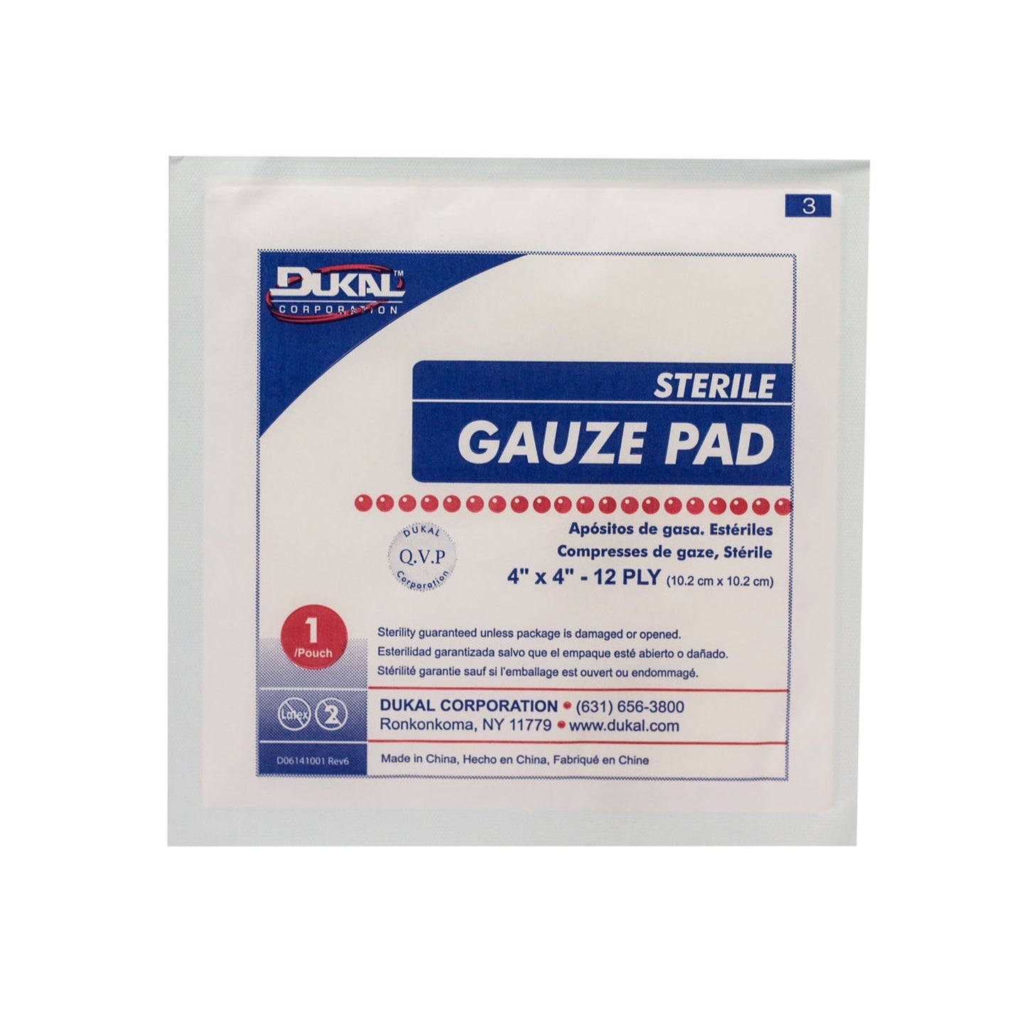 Dukal Gauze Pads, DUK 1414-10
