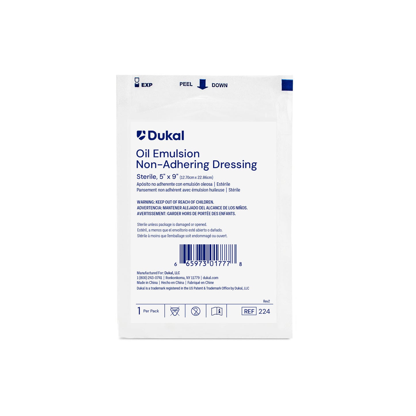 Dukal Alba Permeable Non-Adhering Dressings, DUK 224