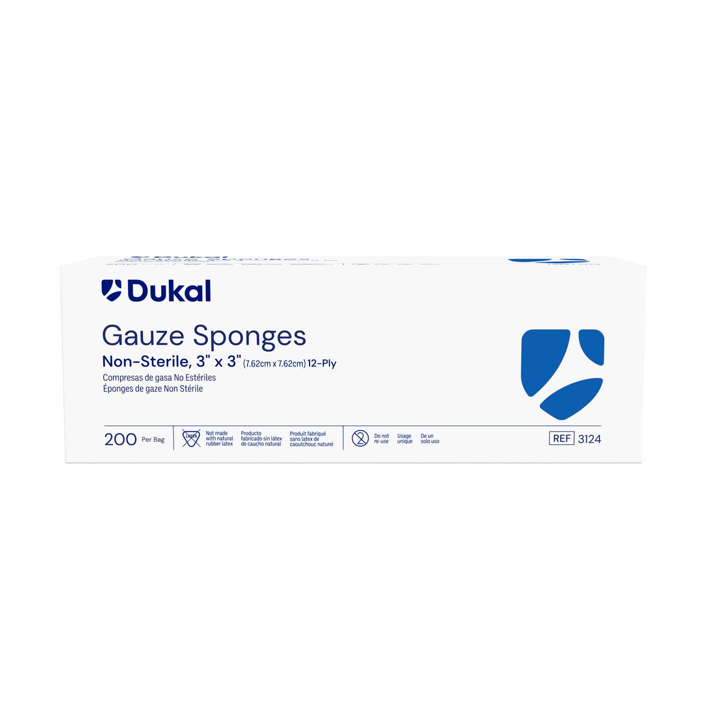 Dukal Woven Cotton Gauze Sponges, DUK 3124