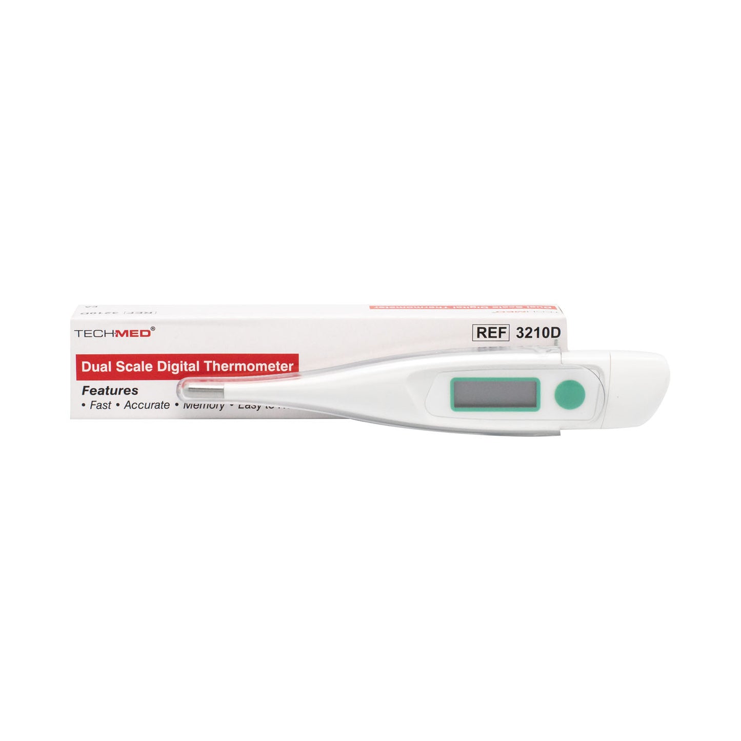 Dukal Tech-Med Digital Thermometer, DUK 3210D-360